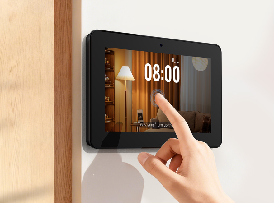 ESP32-P4-WIFI6 7/8/10.1 英寸触摸屏开发板电容式 10 点触控屏