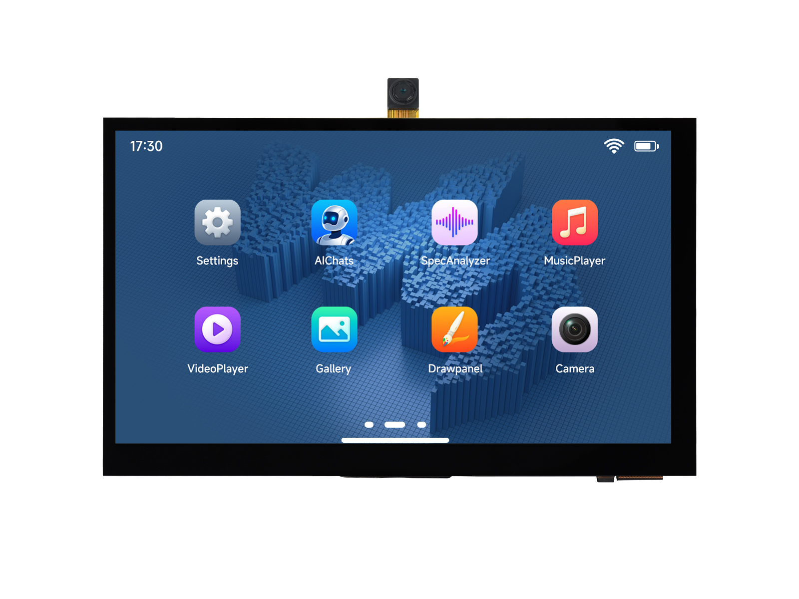 ESP32-P4-WIFI6 7 英寸五点触控屏开发板 1024×600 分辨率 基于 ESP32-P4 和 ESP32-C6 支持 Wi-Fi 6 BLE 5 支持小智 AI deepseek