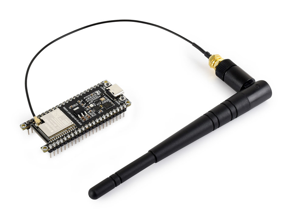 微雪 ESP32-S3 微控制器 Wi-Fi 开发板配置清单