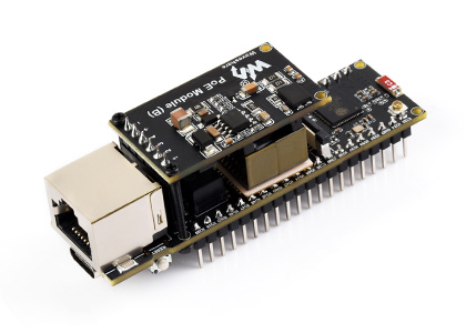 ESP32-S3 以太网开发板接入POE模块，ESP32-S3-POE-ETH-M
