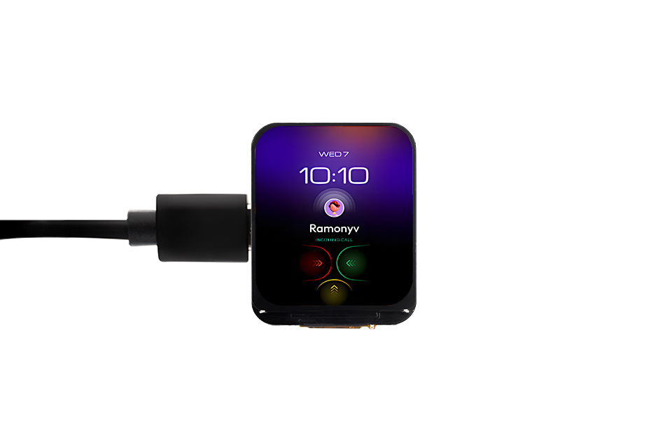 ESP32-S3 1.69 英寸液晶开发板板载 1.69 英寸小巧屏幕 LCD 屏