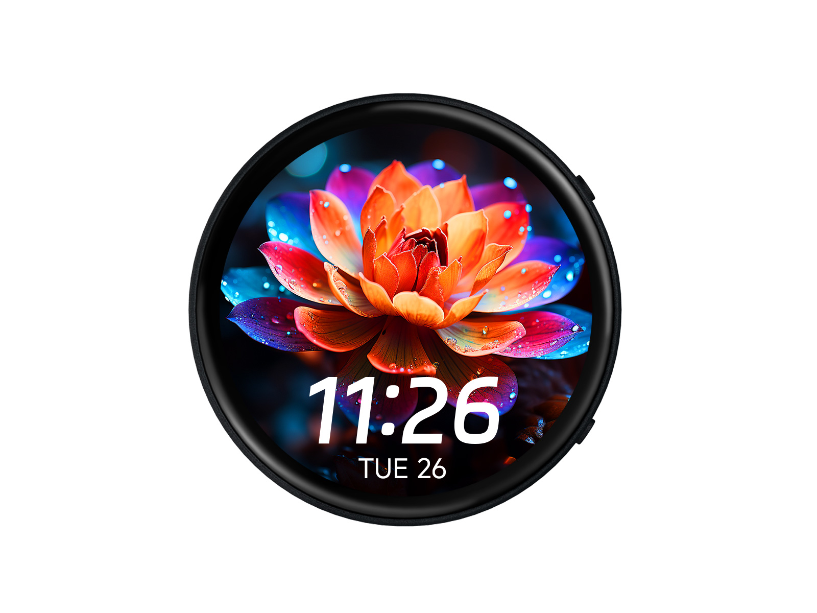 ESP32-S3 1.75寸 AMOLED 触摸圆形屏开发板带外壳版本  466×466 像素 QSPI 接口 配备双麦克风阵列 支持小智 AI deepseek