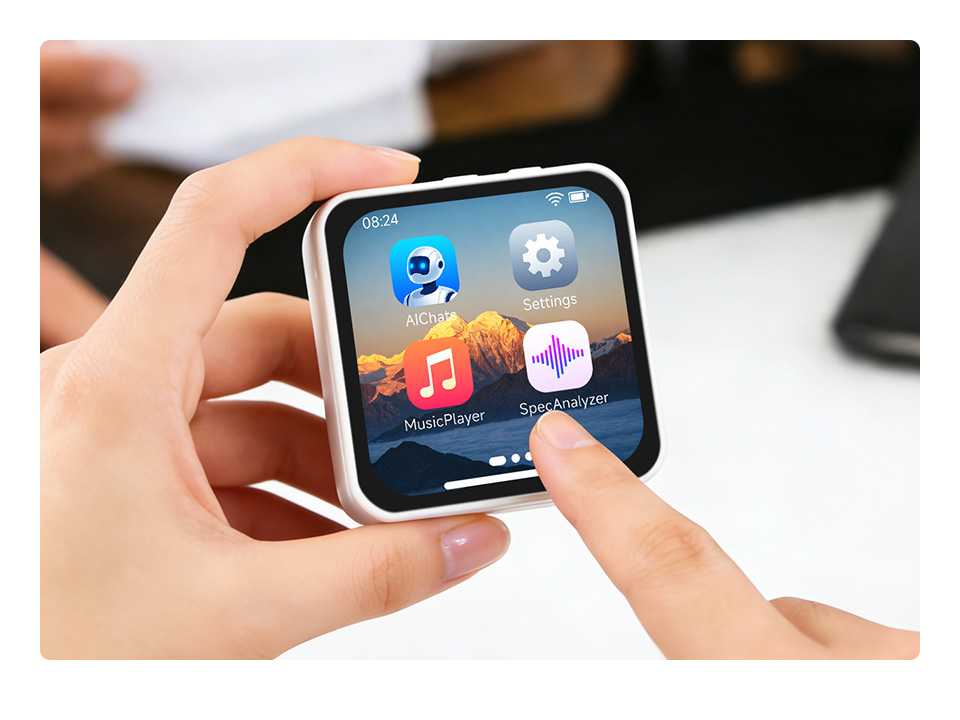 ESP32-S3 2.16 英寸电容触控屏开发板适用于各种智能设备开发，实现人机交互功能，可接入电池独立运行