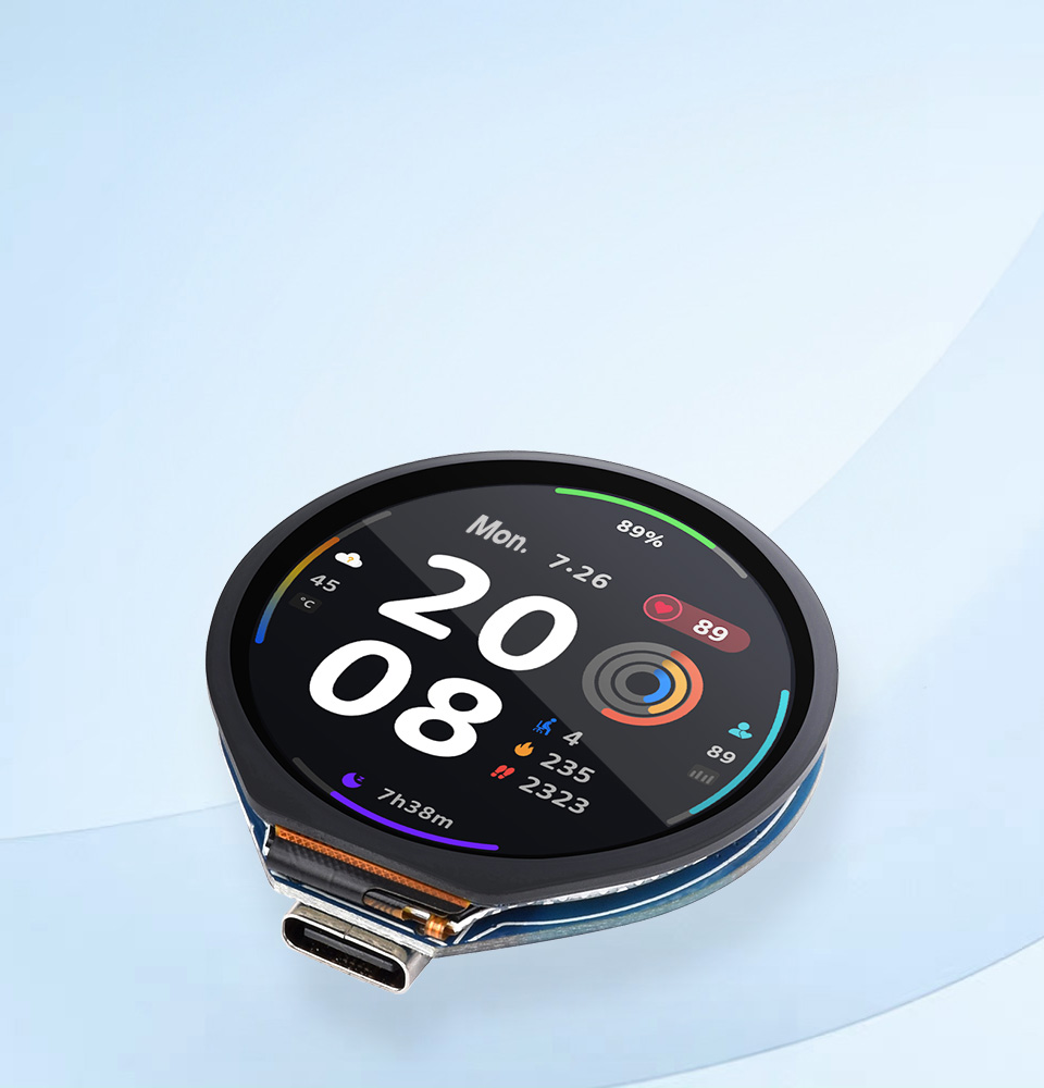 ESP32-S3 1.28 英寸触摸液晶开发板