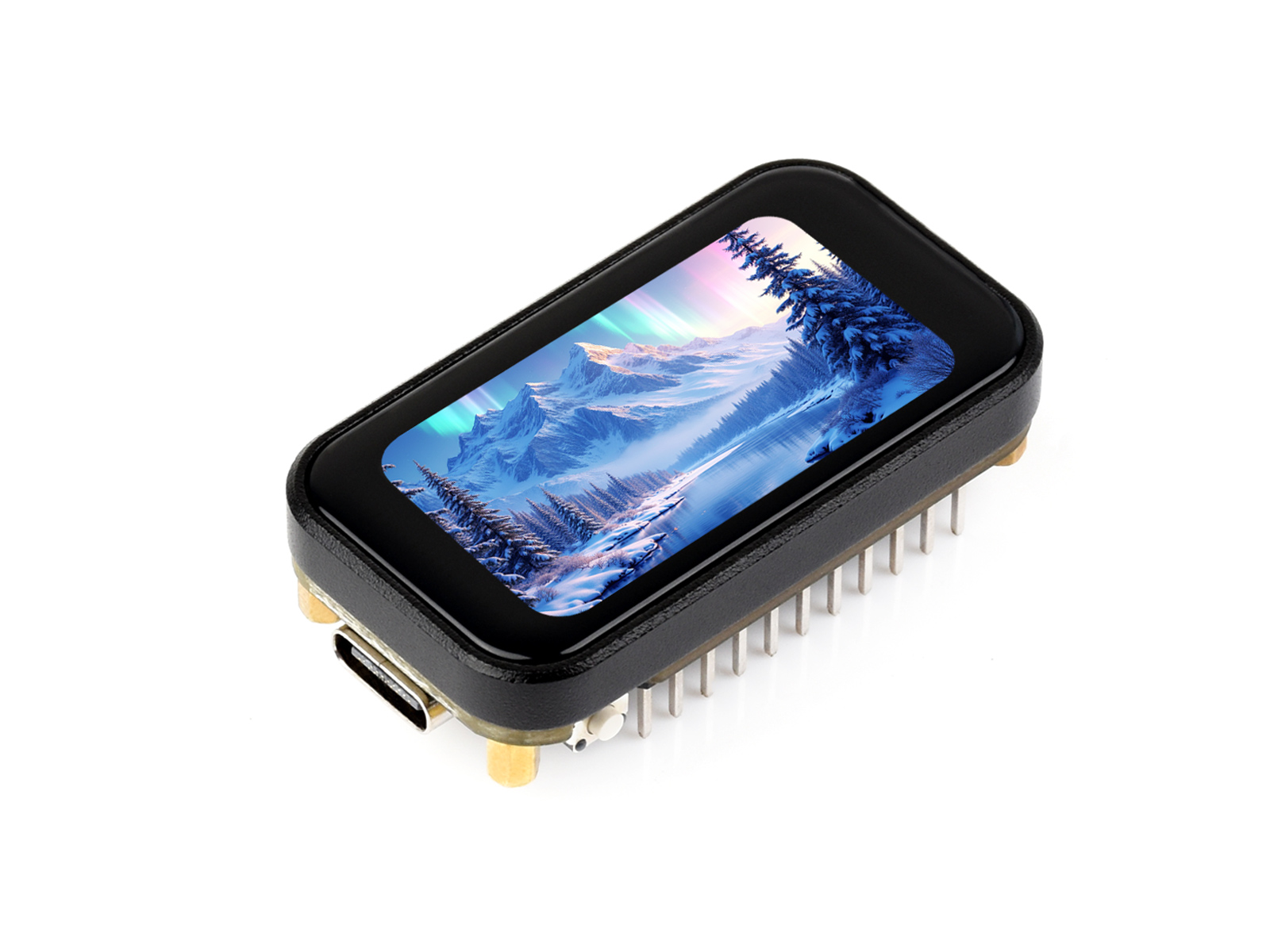 ESP32-S3 1.47 英寸 172×320 分辨率 262K 2.4GHz Wi-Fi BLE 5 彩色 LCD 触控屏开发板 240MHz LX7 双核处理器