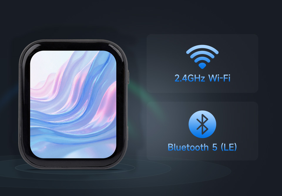 ESP32-S3-Touch-LCD-1.83 英寸液晶开发板支持 Wi-Fi 和 BLE 5