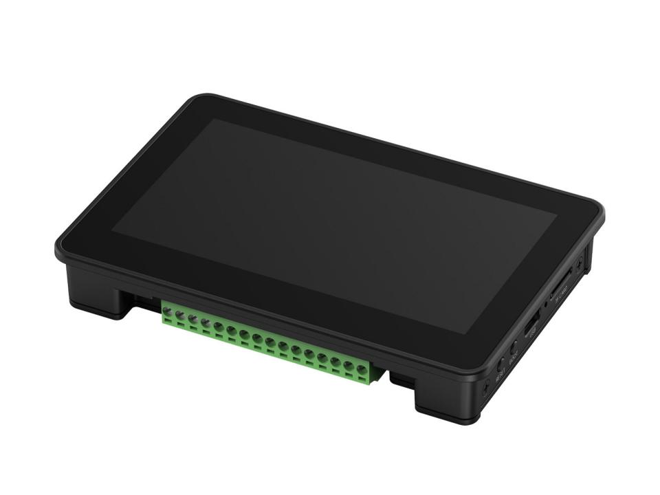 ESP32-S3 4.3 英寸电容触控屏开发板 含外壳俯视图