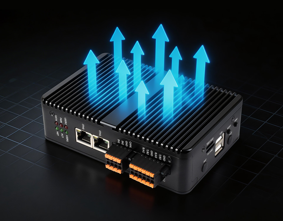 CM5 计算模块双网口主机配套散热风扇