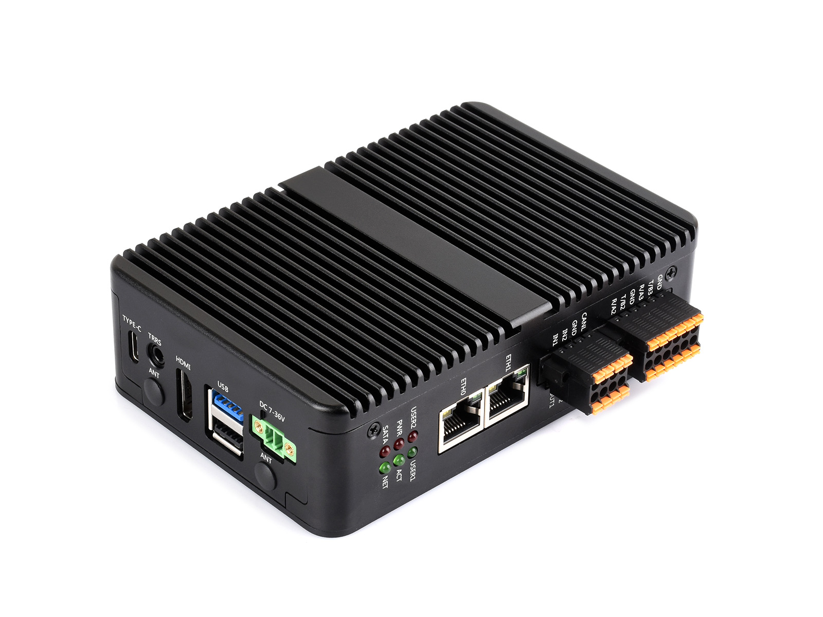 树莓派 CM5 千兆 / 2.5G 双网口工业计算机，支持 4K 输出、接入 4G / 5G 通信模块，适用于 Compute Module 5 的所有版本