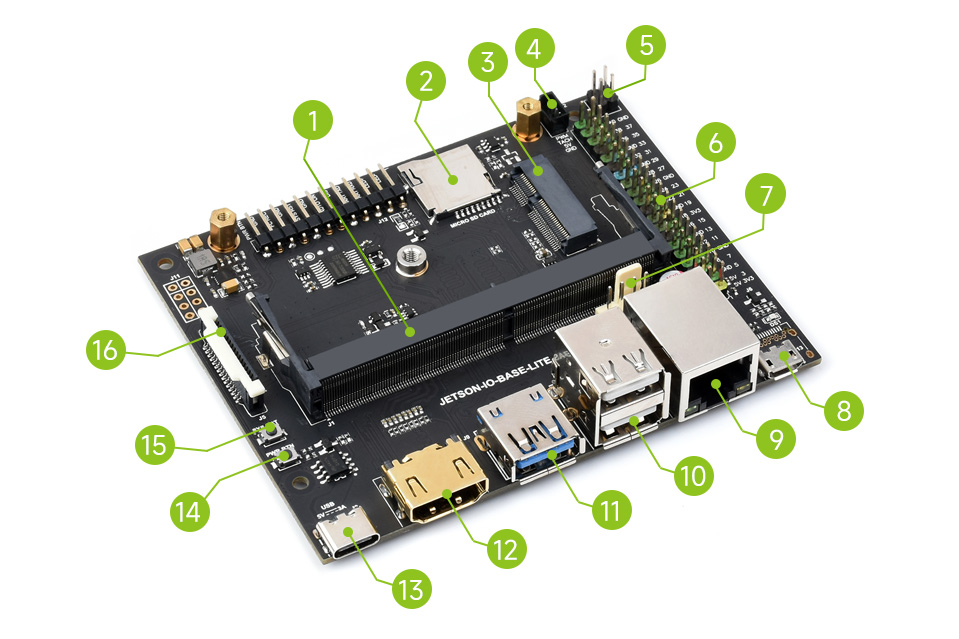 Jetson Nano 扩展板资源简介