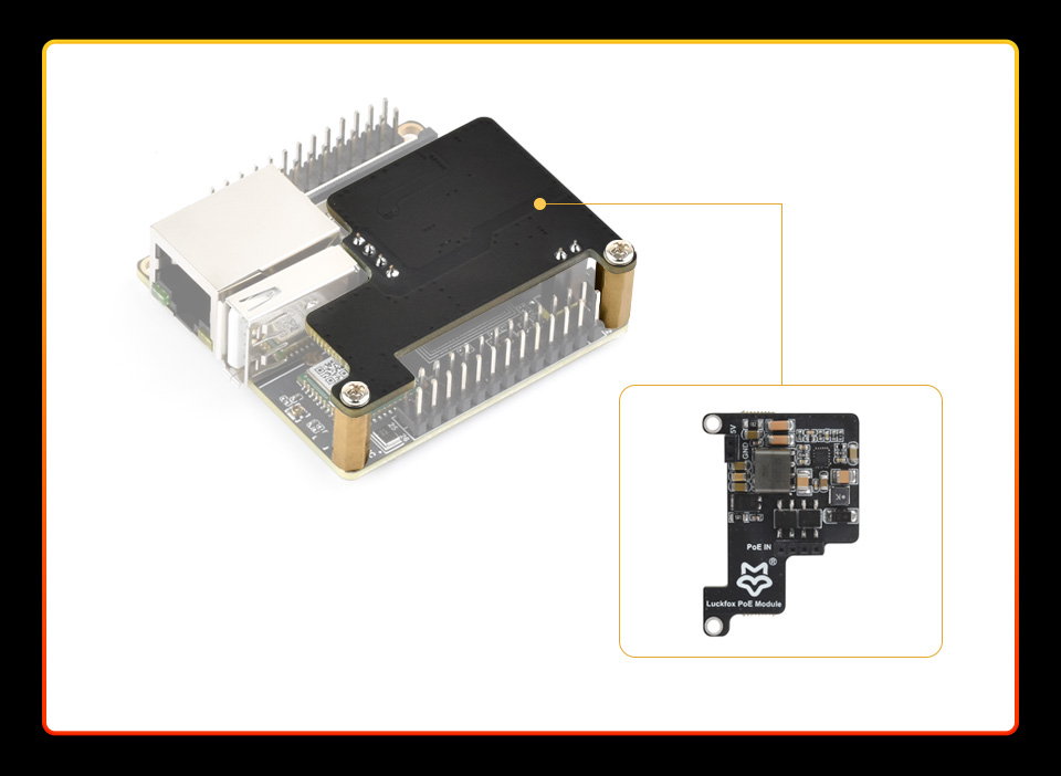 Luckfox Nova 预留 PoE 模块接口