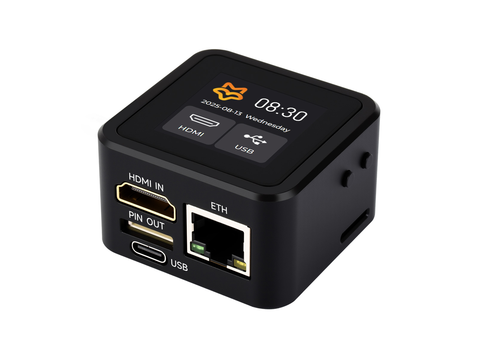 Luckfox PicoKVM 轻量级 IP KVM 运维工具 支持 1920 × 1080@60fps HDMI 视频输入 支持输出 HID 信号控制设备