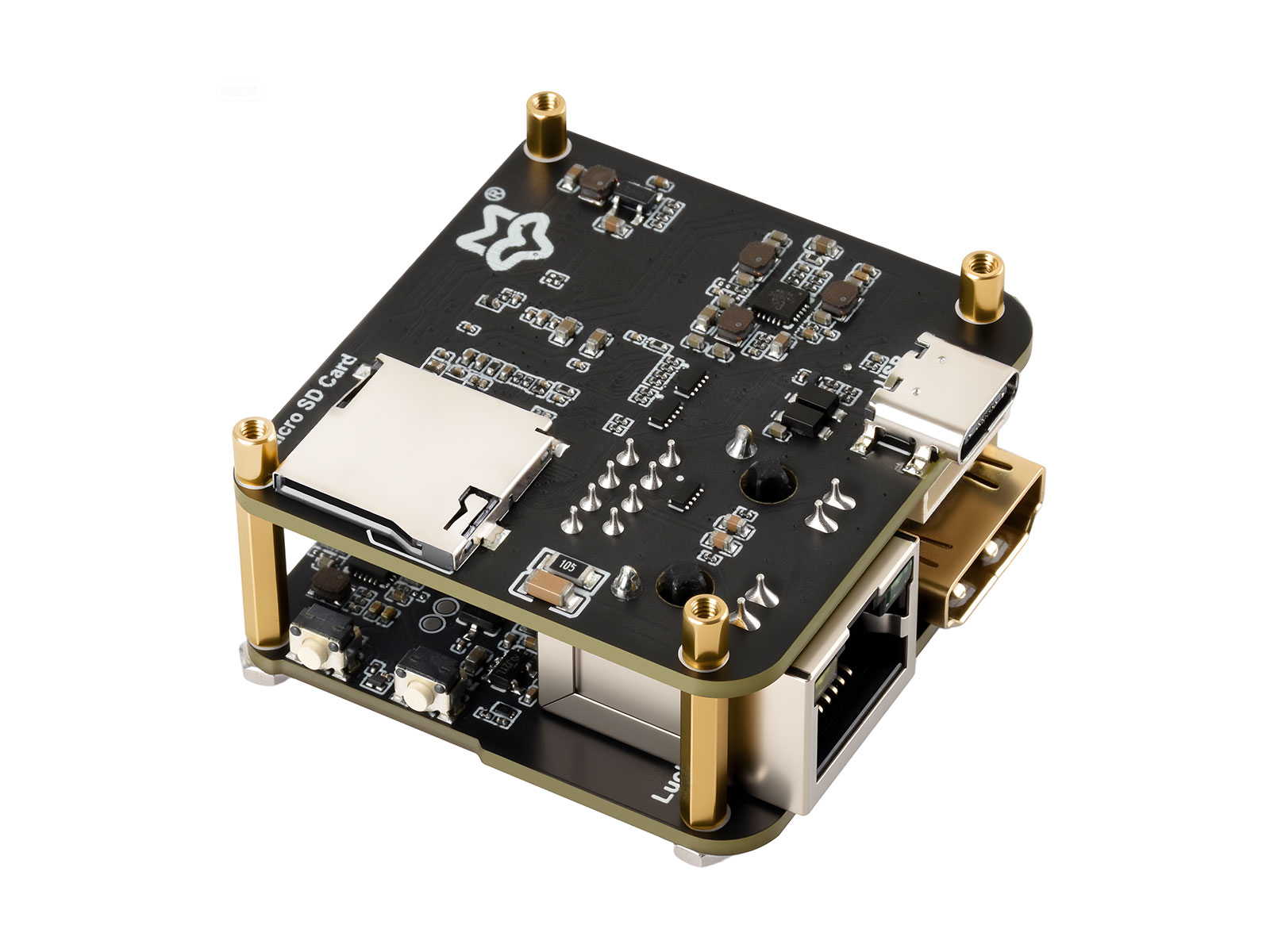 Luckfox PicoKVM 轻量级 IP KVM 运维工具 支持 1920 × 1080@60fps HDMI 视频输入 支持输出 HID 信号控制设备