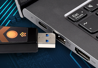 USB3.2转2.5G网口转换器接入电脑笔记本