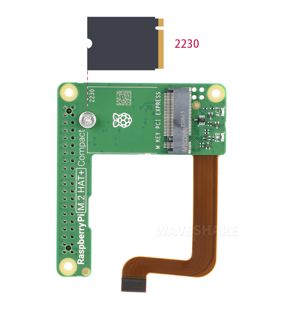 Raspberry Pi 官方设计的 PCIe 转 M.2 接口扩展板支持 NVMe 硬盘协议