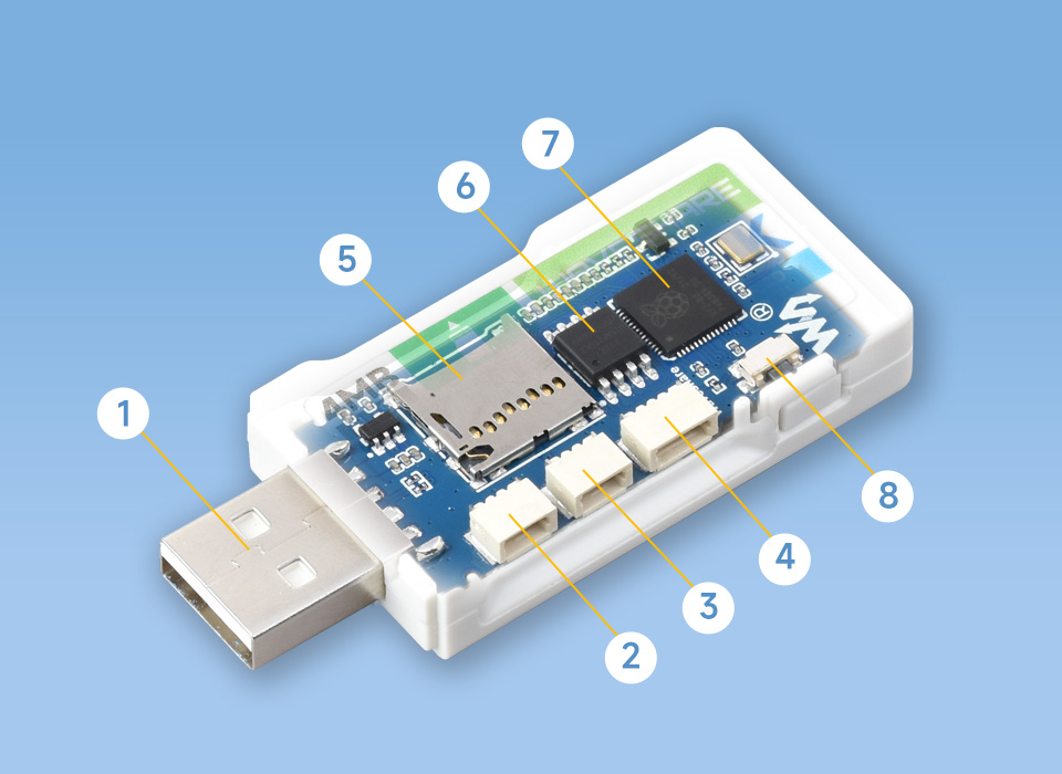 RP2040 极客开发板
