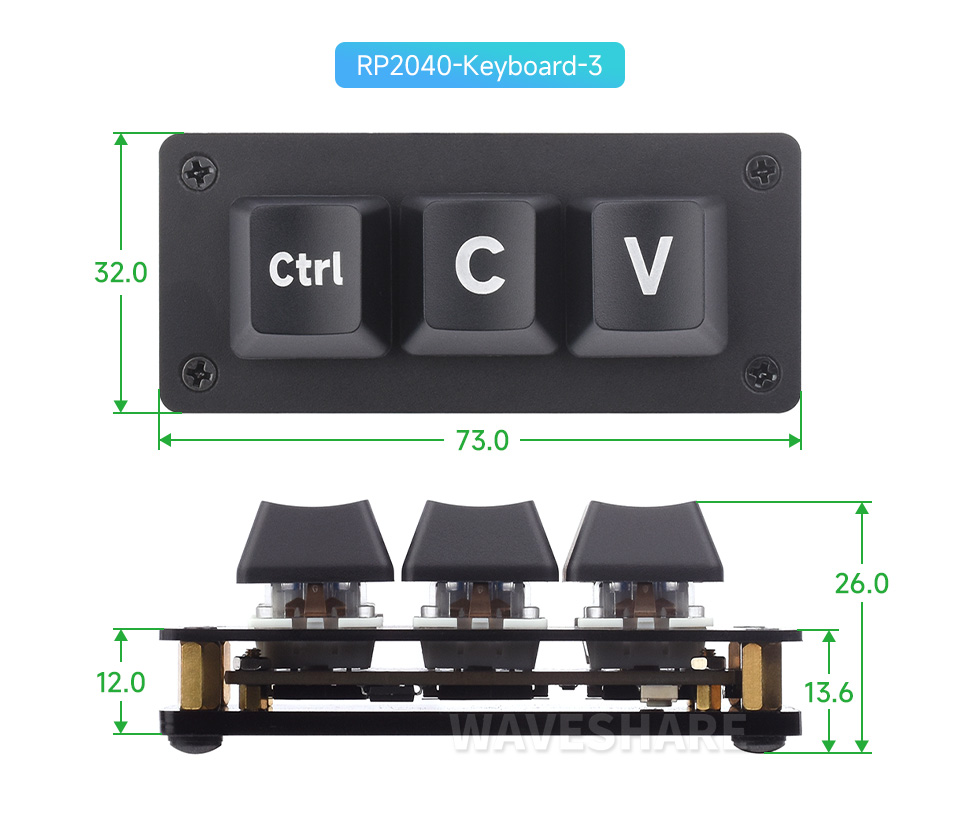 RP2040 极客开发板