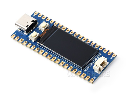 微雪 RP2350 微控制器开发板支持 C/C++，MicroPython