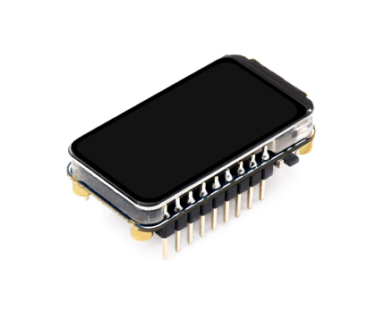 ESP32-S3 4 英寸电容触控屏开发板，并带有特性图标如： 2.4GHz WiFi和 BLE5 模组，480×480分辨率和5点触控