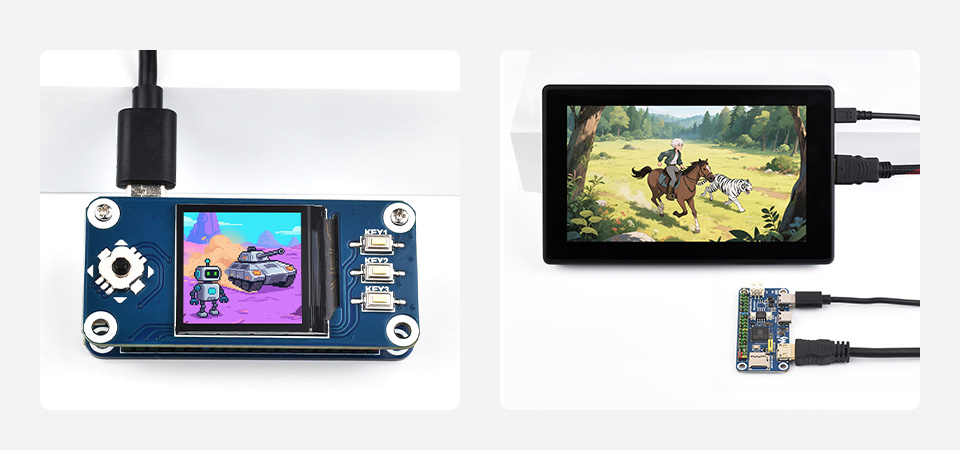 RP2350-PiZero 迷你开发板产品尺寸