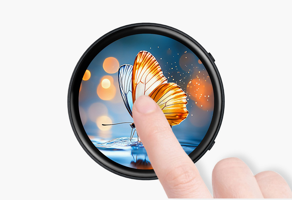 RP2350 1.75 英寸电容触控屏开发板小巧面板 触摸更多可能