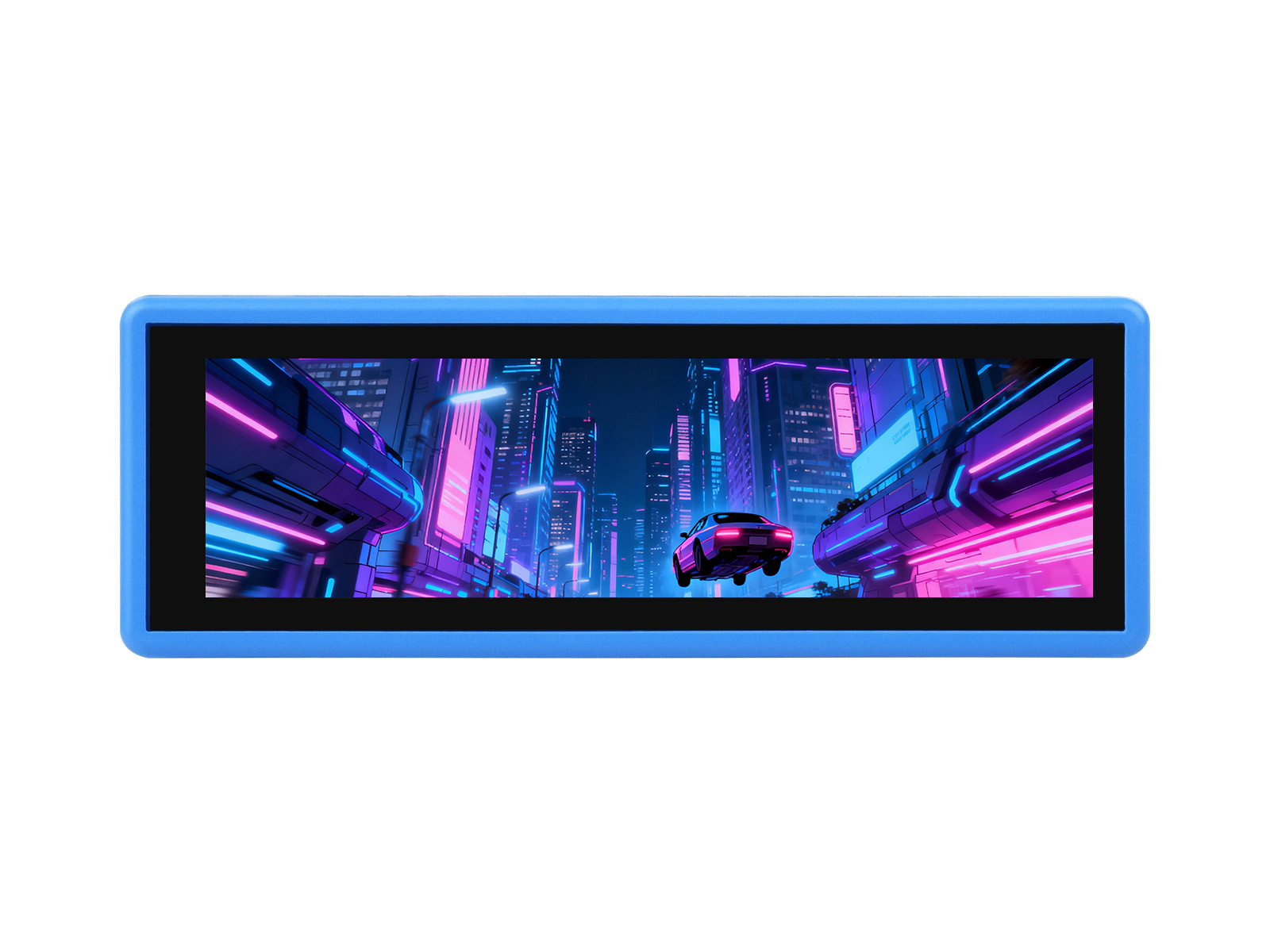 RP2350 高性能开发板 搭载 3.49 英寸 IPS 电容触摸屏 172×640 分辨率 双核双架构 内置 AXS15231B 显示驱动一体芯片