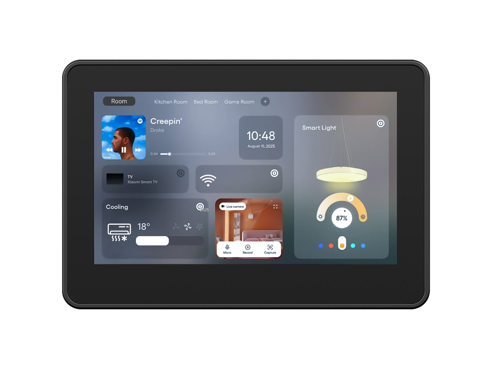 RP2350 4.3 英寸电容触控屏开发板 800 × 480 分辨率 65K 彩色 双核双架构