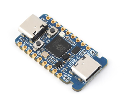 RP2350-USB-C 迷你开发板 Type-C 母口版 正面图