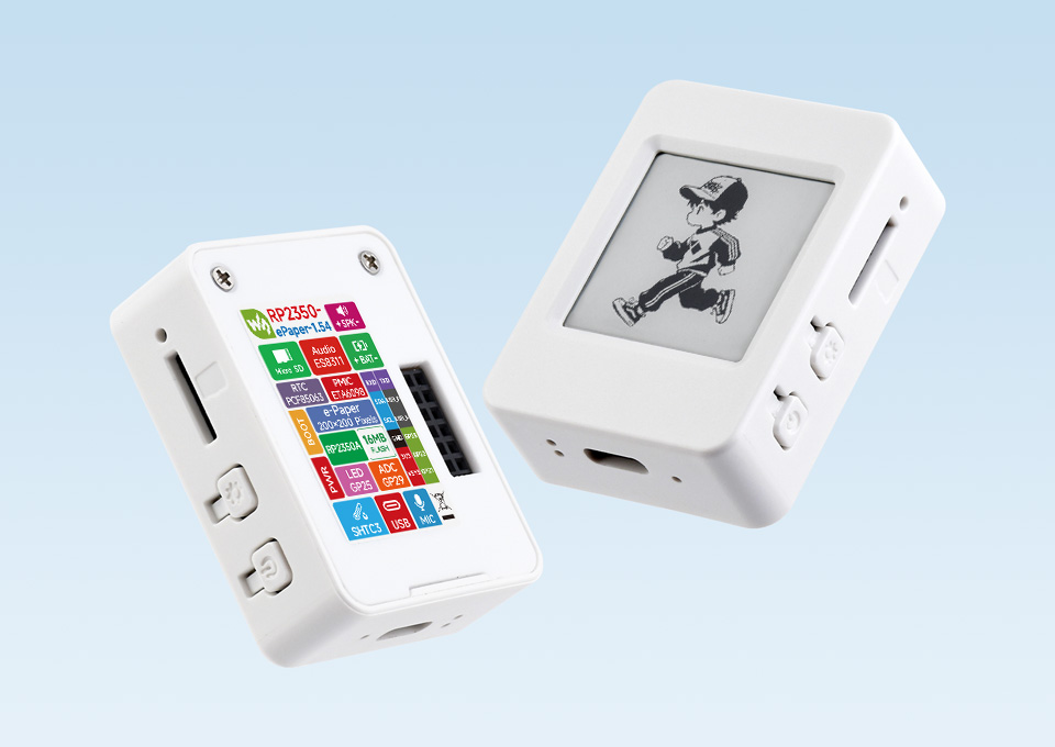 RP2350 1.54 英寸墨水屏  开发板产品展示