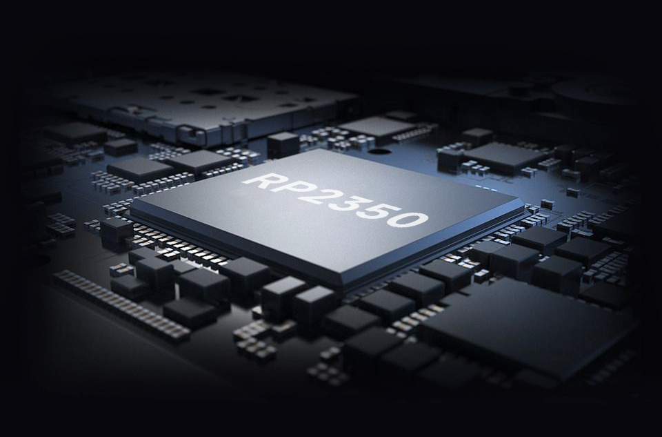 RP2350 双核双架构处理器芯片展示