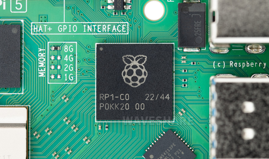 Raspberry Pi 5 板载 RP1 芯片