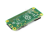 Raspberry Pi Zero W斜视图背面
