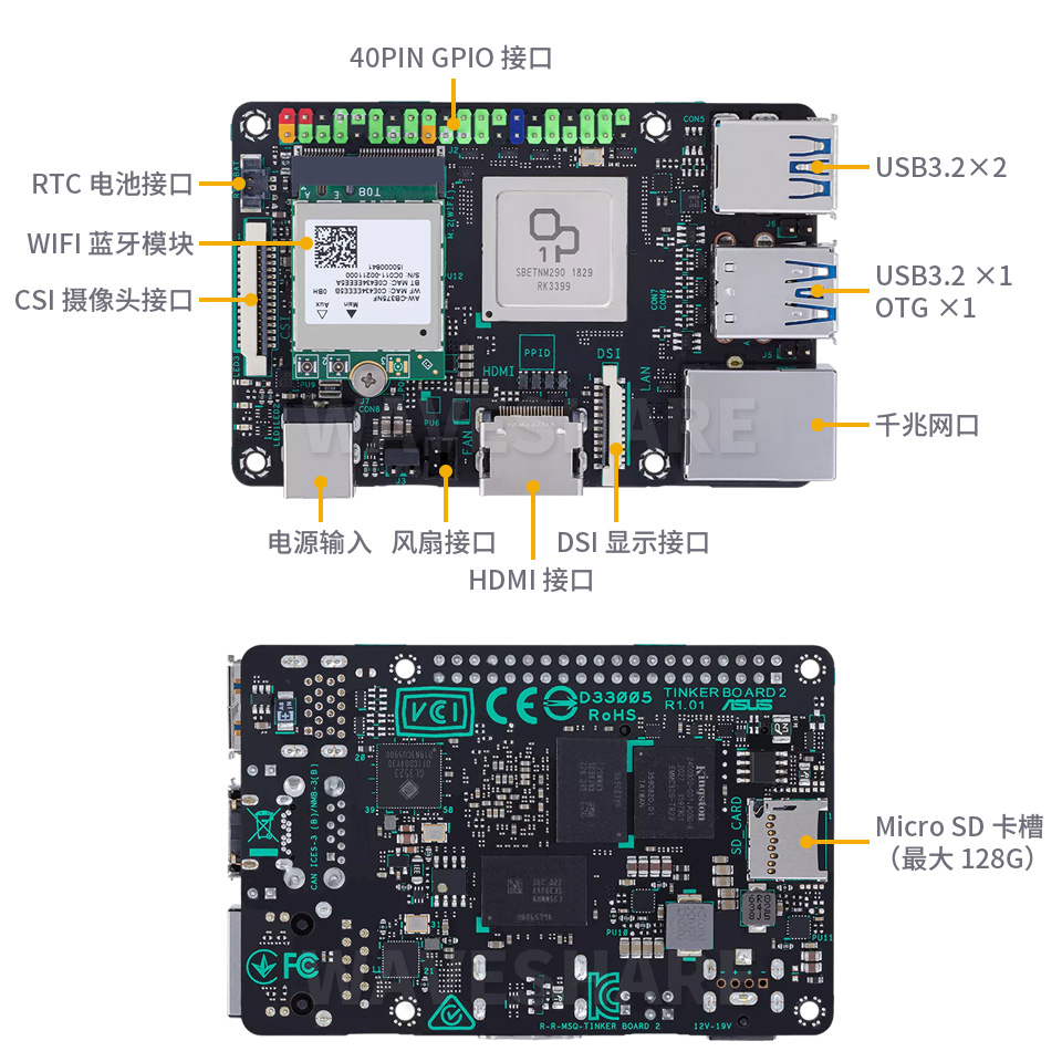 Tinker Board 2资源简介