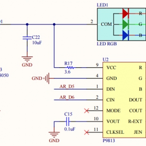 Accessory Shield学习4：多彩LED