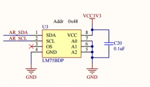Accessory Shield学习5：温度传感器（LM75B）