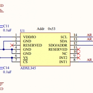 Accessory Shield学习6：三轴加速度计（ADXL345）