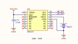 Accessory Shield学习7：高精度实时时钟（DS3231）