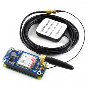 树莓派NB-IoT/eMTC/EDGE/GPRS/GNSS扩展板【SIM7000C NB-IoT HAT】