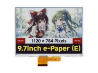 9.7寸 e-Paper E6全彩色电子墨水屏裸屏 1120×784像素 SPI通信 支持HAT+标准