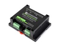 工业级Modbus RTU混合输入输出模块 带多种隔离保护电路 支持电压/电流采集 导轨式PC阻燃保护外壳 DC 7V ~ 36V宽电压供电