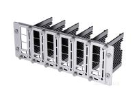 PiRack-M6F集群套件 10英寸全铝合金机架 2U高度安装空间 基于树莓派4/5打造的多节点服务器集群
