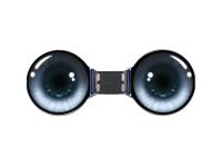 ESP32-S3 双核 240MHz 双目 AIoT 开发板，配备两块 1.28 英寸 IPS 屏，240×240 像素，支持 Wi-Fi / 蓝牙5