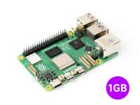 Raspberry Pi 5 1GB 树莓派5代 BCM2712处理器 2.4GHz四核64位Arm Cortex-A76 采用Raspberry Pi自主研发的I/O控制芯片RP1